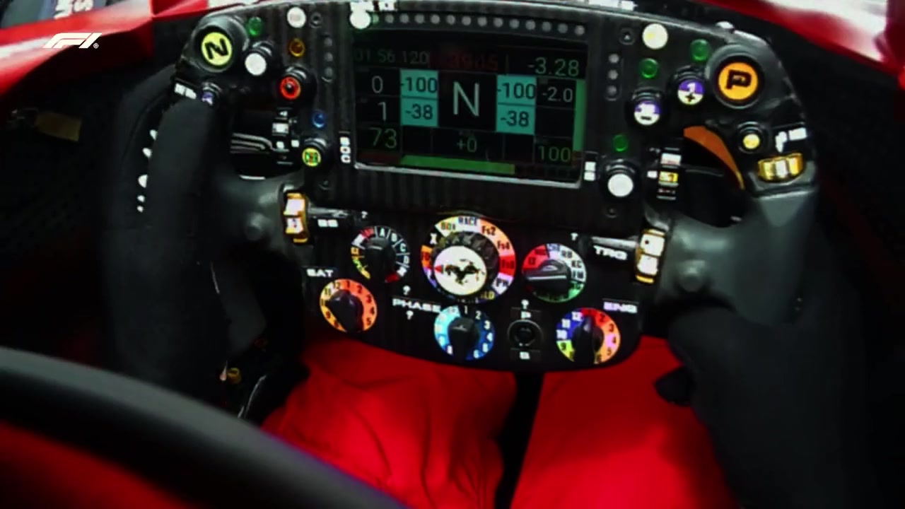 Racing steering wheel