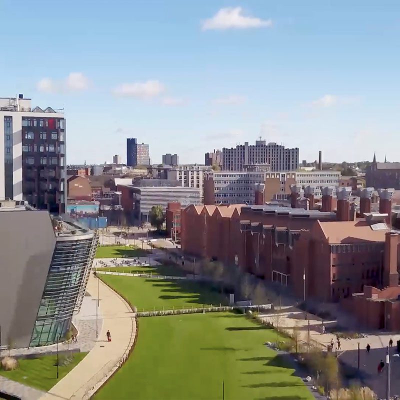 Leicester Drone Footage