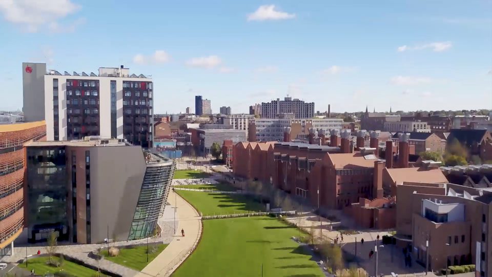 Leicester Drone Footage