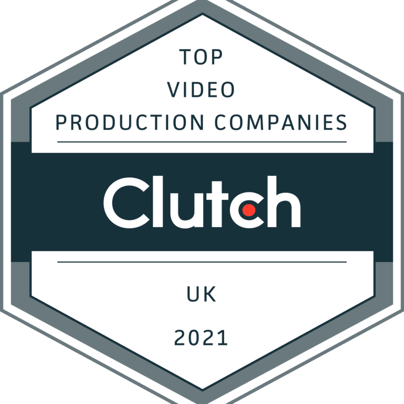 Clutch video production award logo