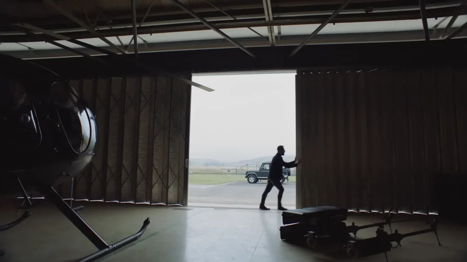 Anduril UK - opening hanger doors